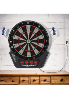 BlueFire Electronic Dart Board Set with LED Scoreboard – 13.5” Large Target, 27 Games & 243 Variations, 16 Players, 12 Soft-Tip Darts + 100 Extra Tips – Perfect for Adults & Kids, Parties, Practice, Indoor & Outdoor Fun (Battery/AC Powered)  - Image 5