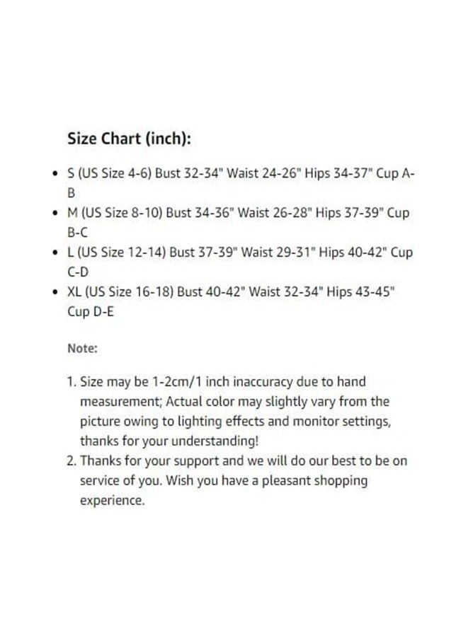 Muyixin طقم ملابس سباحة مكون من قطعتين بدون أكتاف وخصر مرتفع - Image 3