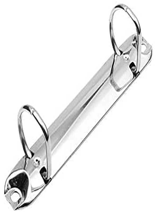 INNAXA 2 D-Rings 6Pcs Metal Ring Binder Mechanism, 2 D-Rings, 1 1/4 Inch Capacity, 5 1/4 inch Sheet Size, 26mm Base, No Boosters - Image 2