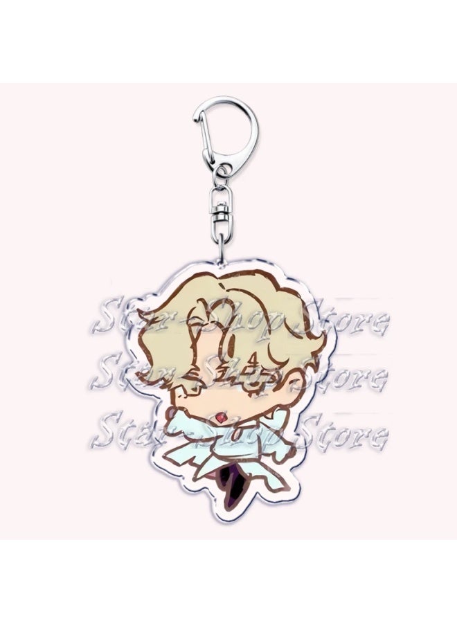 Popular Anime Alien Stage Chibis Keychains for Womens Accessories Bag Luka Ivan Till Mizi Hyuna Sua Keyrings Jewelry Fans Gifts-Color:48-Ships From:CHINA - Image 3