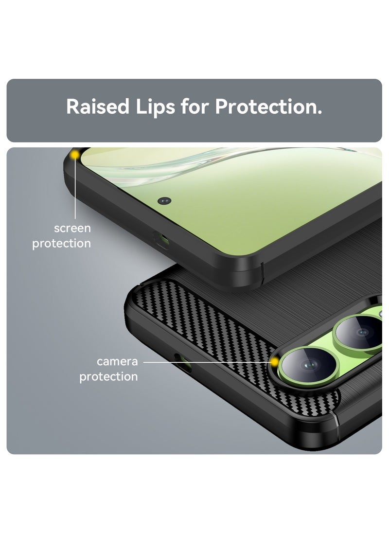 Fankalo - Phone Case for OnePlus Nord CE4 Lite Soft TPU Brushed Texture Anti-Slip - Image 1