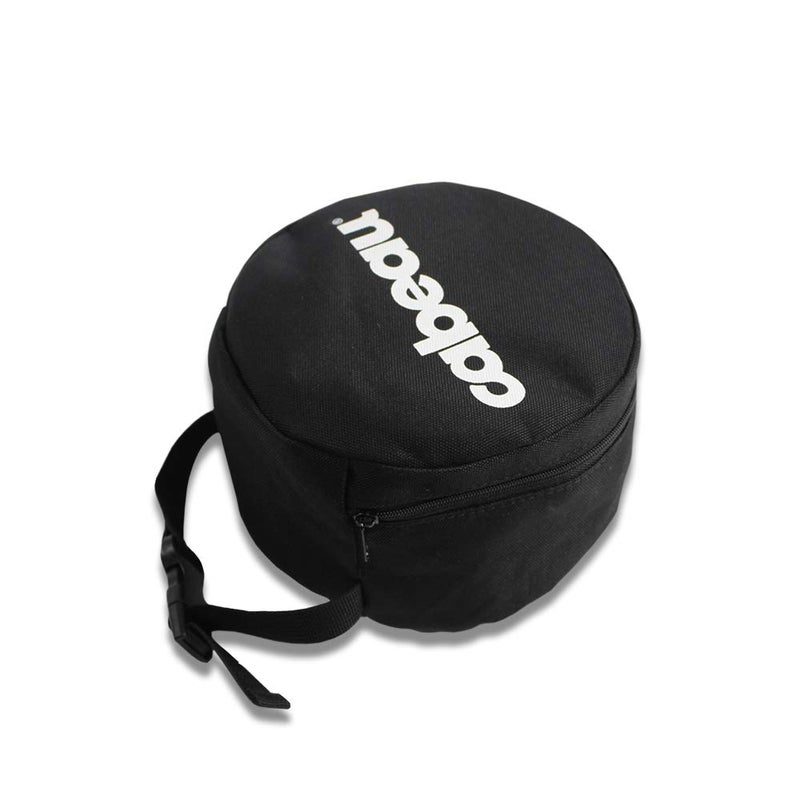 Cabeau Cabeau Evolution Travel Neck Pillow Bag Compact Carrying Case Compresses Pillow to Half its Original Size  QuickRelease Clasp Attaches to Luggage Backpacks and Purse 