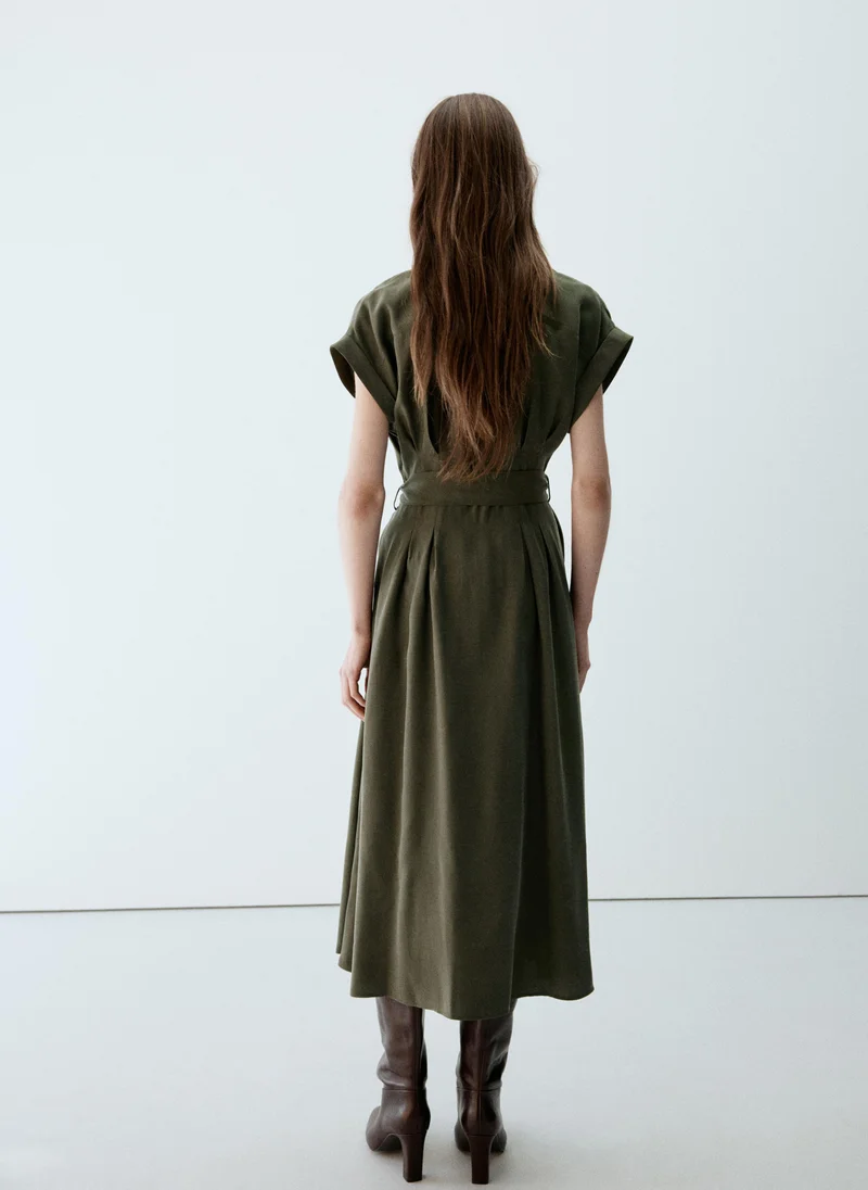 Mango Modal Shirt Dress