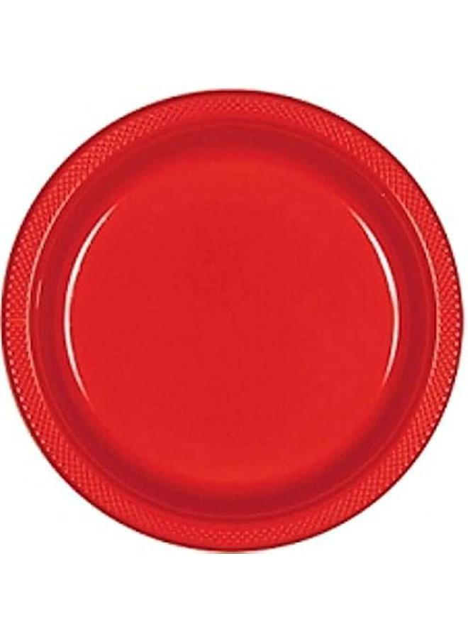 Amscan Silver Sparkle Plastic Plates 10.25In 20Pcs - Image 2