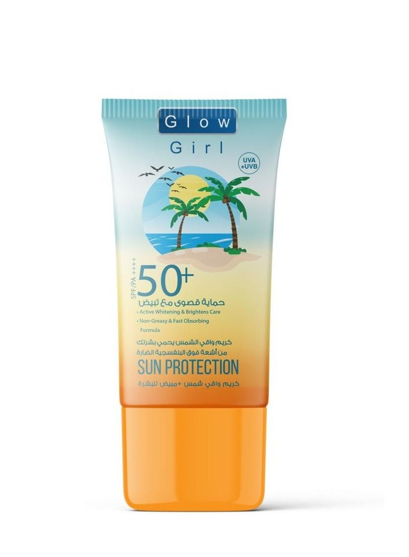 Sunscreen cream that protects the skin from harmful ultraviolet rays 100 gm