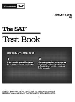 "إتقان قسم الكتابة واللغة في اختبار SAT - إصدار 2020"  - Image 2