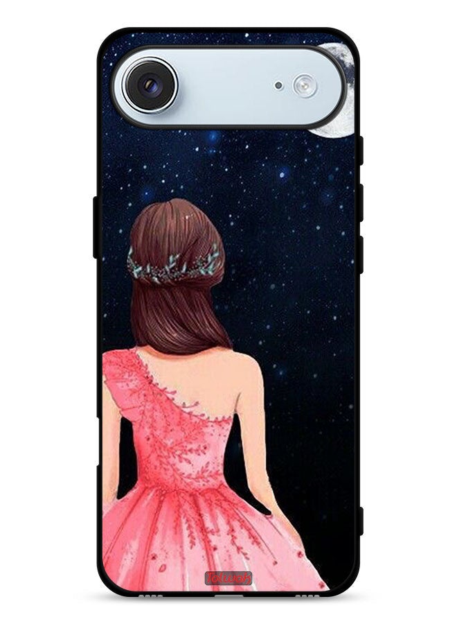 Tolwak Apple iPhone Air Protective Case Cover Girl And Moon Art - Image 1