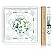 Deyimmei Neoprene Mahjong Mat for Table 315x315 NonSlip Noise Reduction Cover with Storage Pockets American Rules CreaseFree Rolled Shipping Cactus Garden - Image 2