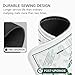 Deyimmei Neoprene Mahjong Mat for Table 315x315 NonSlip Noise Reduction Cover with Storage Pockets American Rules CreaseFree Rolled Shipping Cactus Garden - Image 4