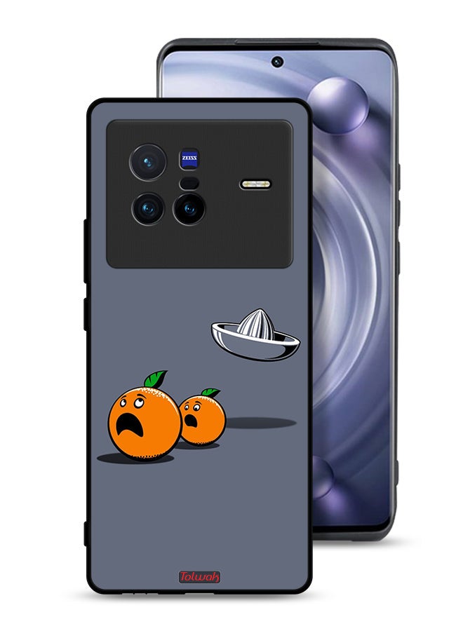 Tolwak Vivo X80 Protective Case Cover Minimalism Digital Art Humor - Image 1