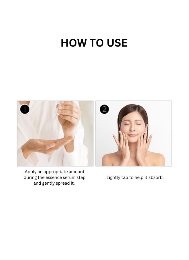 Aberede | Hya-Vitamin E Antioxy Ampoule, for Excess Oil, Large Pores, Uneven Skin Tone, Dullness - Centella Asiatica + Ceramides + Vitamin E + Hyaluronic Acid + Beta-Glucan, Made in Korea