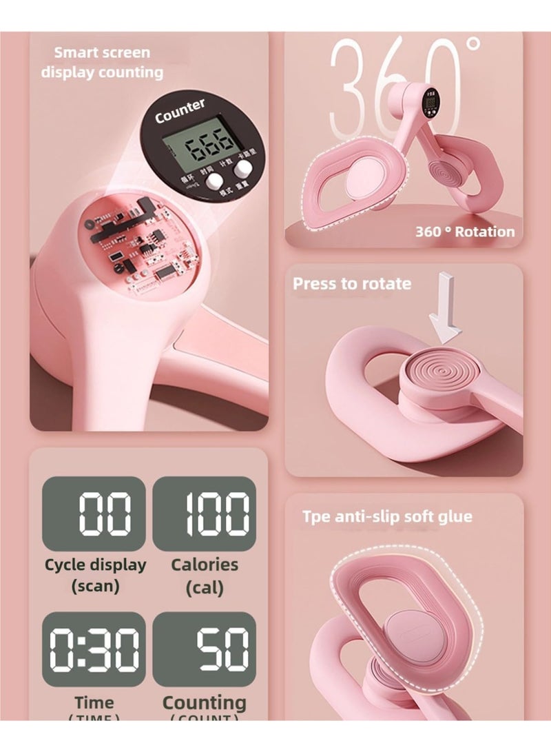 Arabest Thigh Master, Pelvic Floor Exercise Devices, 2025 New at Home Thigh Master, Exerciser, Pelvic Floor Muscle, Inner Thigh Hip Exercise Workout Equipment for Women with Counter - Image 3