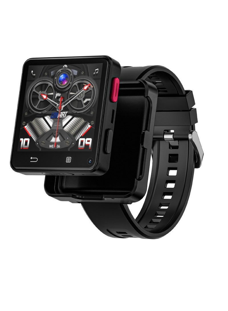 General Large square screen 4G phone watch independent Android 11 system smart watch dual camera detachable  - Image 1