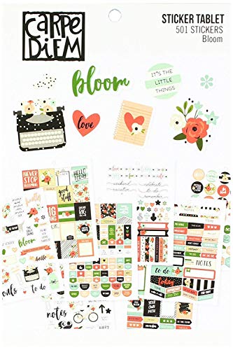 Simple Stories Carpe Diem by A5 Sticker Tablet - Bloom - Image 3