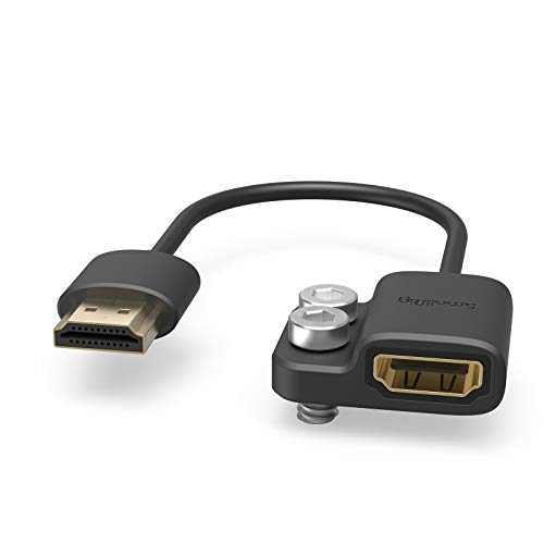 SMALLRIG Ultra-Slim 4K Adapter Cable (A to A), Female Type A to Male Type A, 4K@60HZ, for BMPCC 4K & 6K / for Sony A7SIII / for Panasonic GH5, S1H - 3019 - Image 1