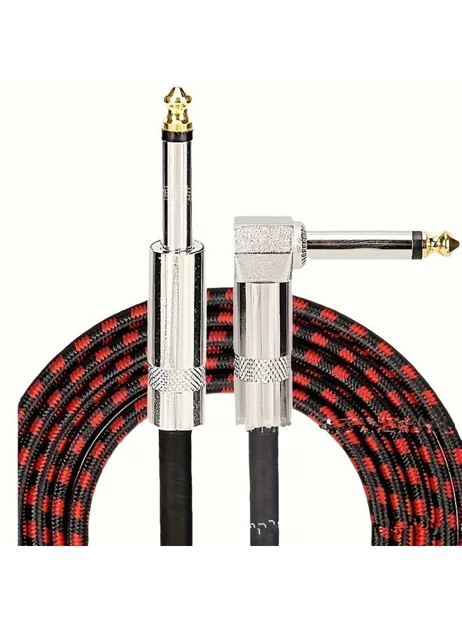 10 Meter Guitar Bass Amplifier Cable RCA Connectors Durable Flexible 2024 Model - Image 1