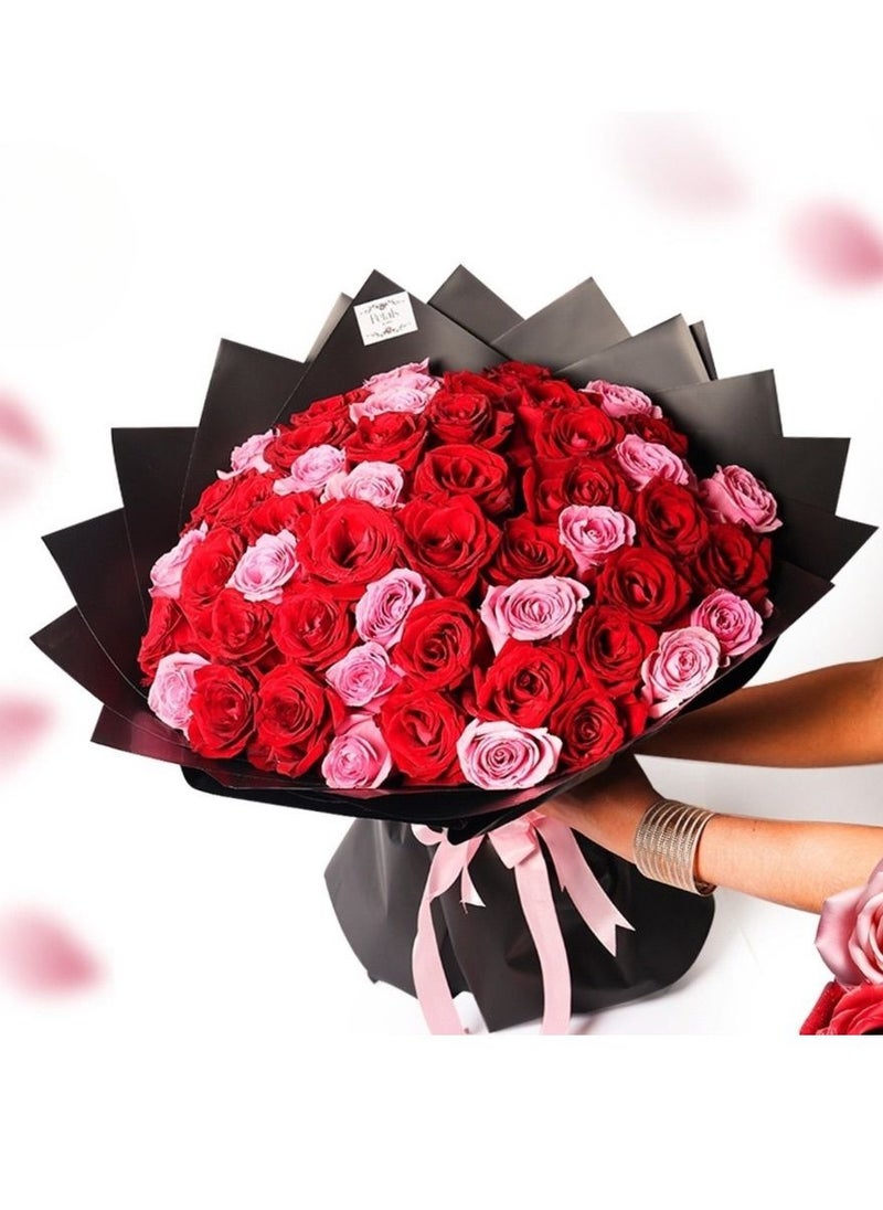 Petals by Aemi Fresh Flower red rose Bouquet Heartfelt Harmony 