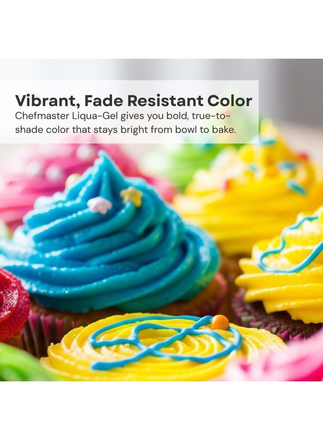 Chefmaster Liqua-Gel Food Color, 10.5-Ounce, X-Mas Red - Image 3