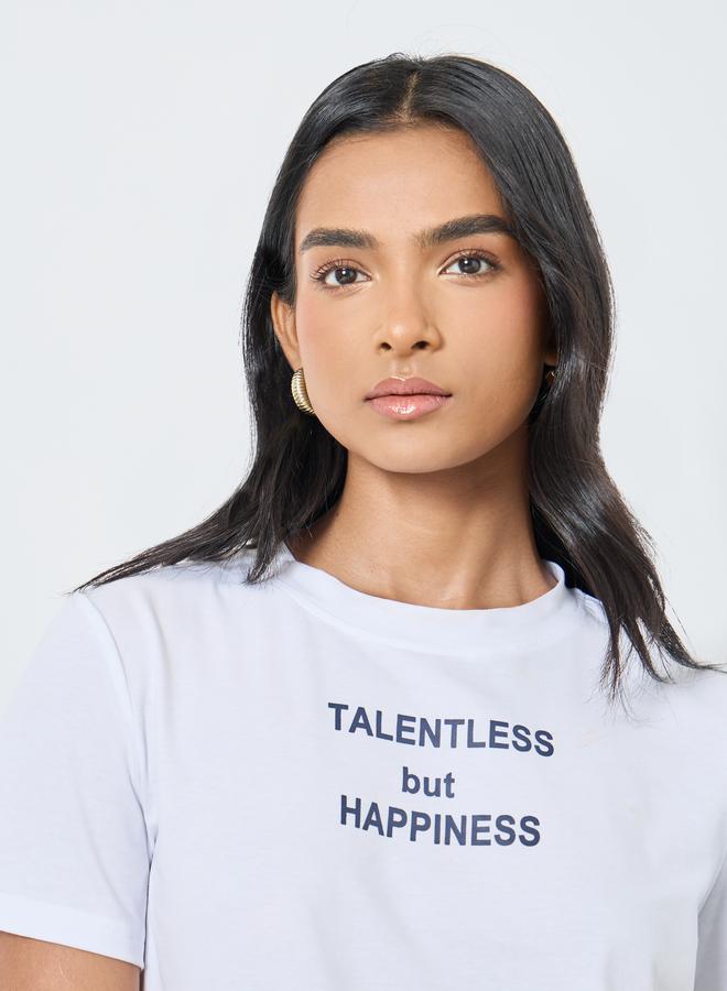 تايك تو تيشيرت بطبعة كتابة - Image 4