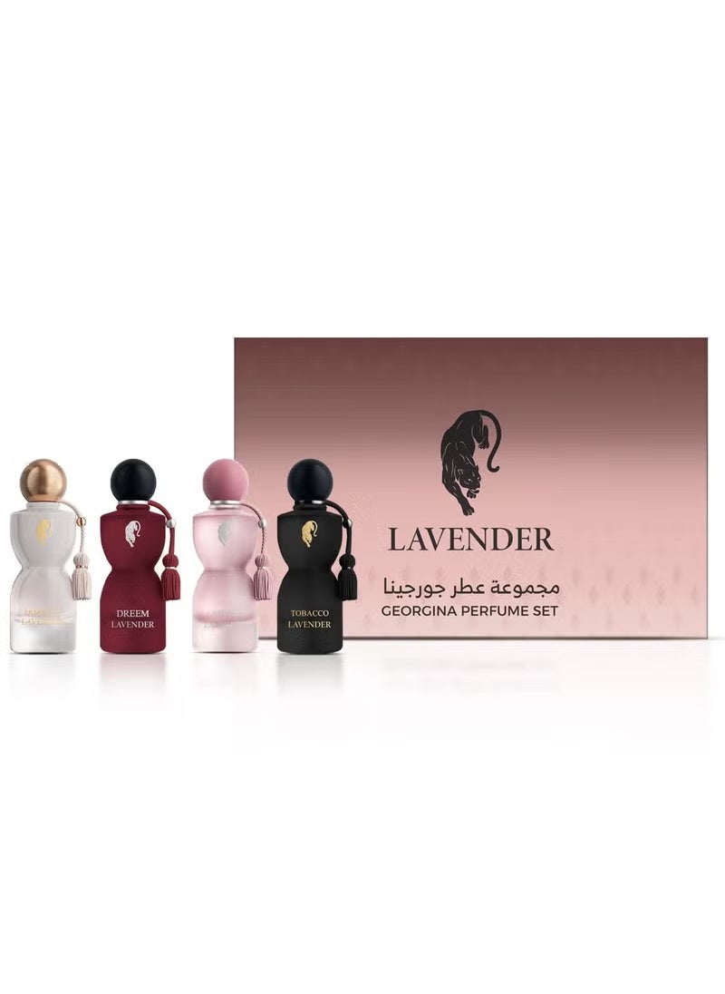 Lavender GEORGINA PERFUME SET7ML*4  - Image 1