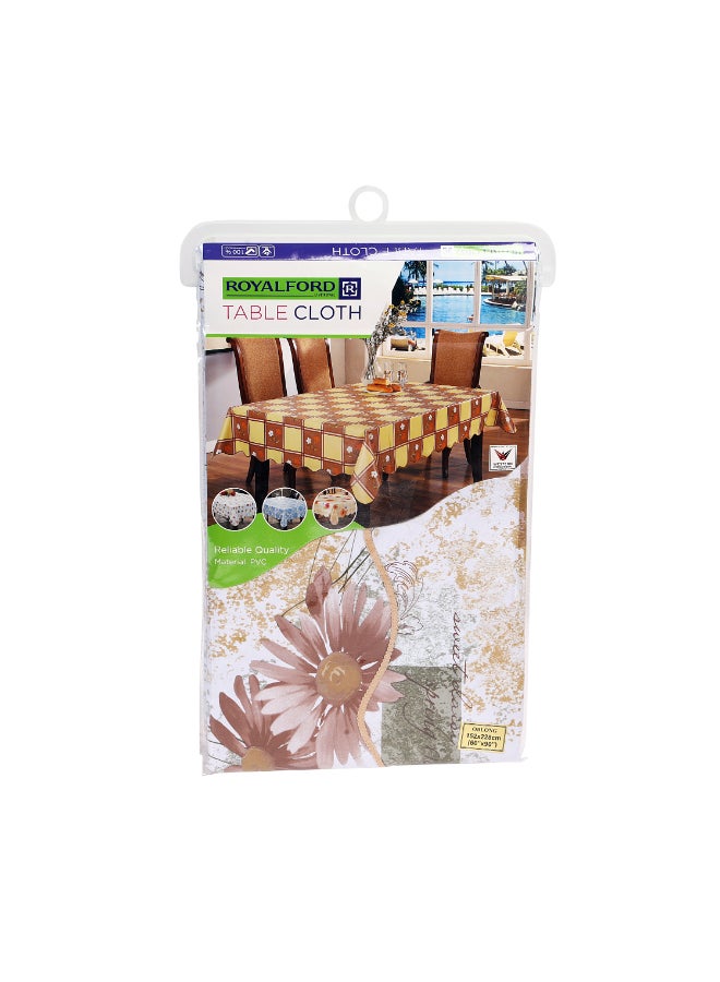 Royalford Oblong Table Cloth Assorted 60x90cm - Image 1