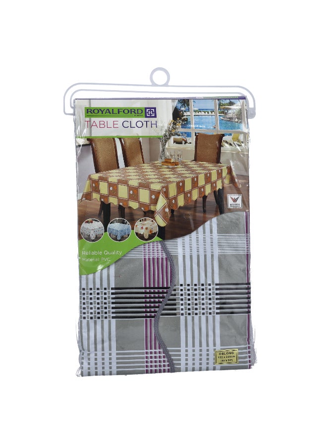 Royalford Oblong Table Cloth Assorted 60x90cm - Image 2