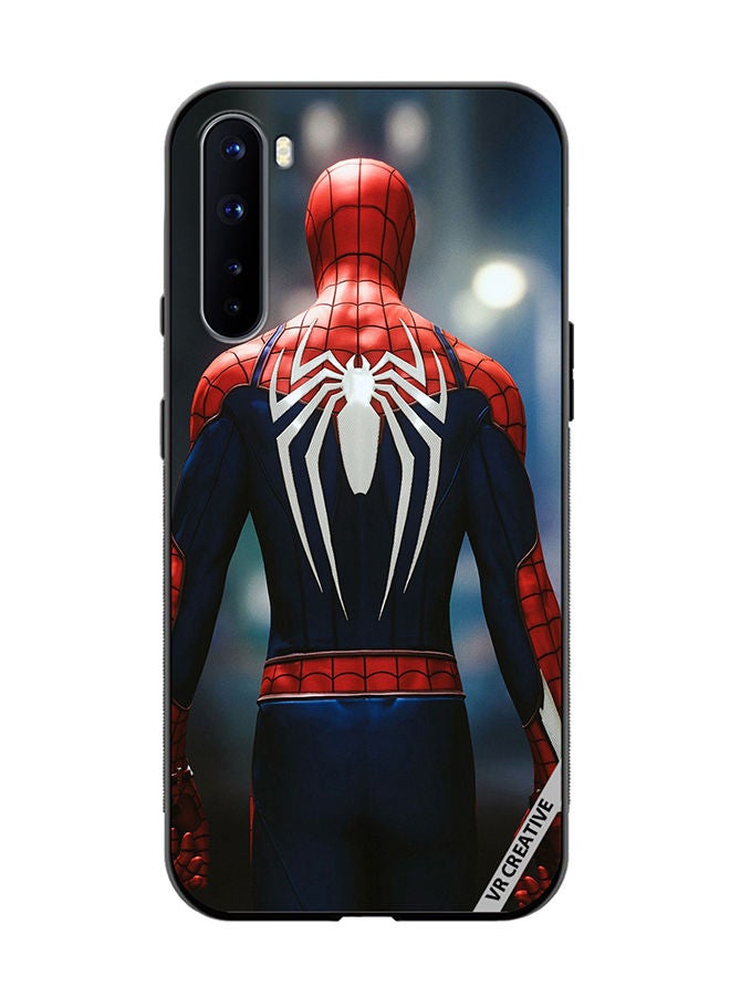 VR CREATIVE Protective Case Cover For OnePlus Nord Spiderman Back Design Multicolour - Image 1
