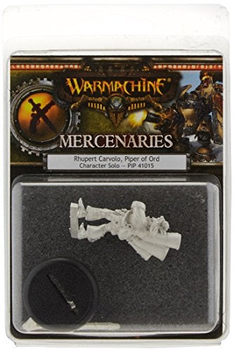 Privateer Press Mercenaries Rhupert Carvolo Piper of Ord Model Kit - Image 5
