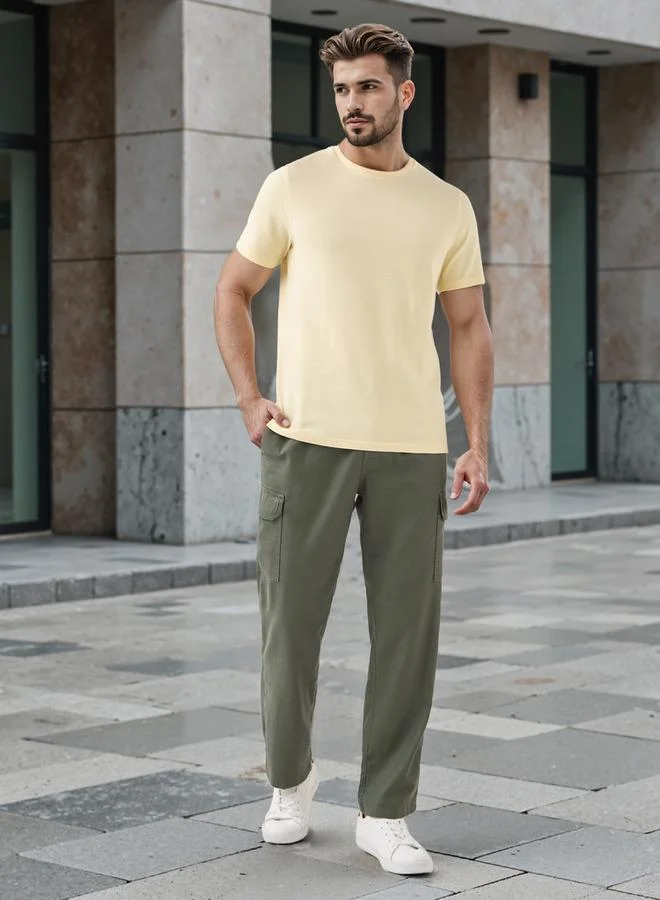 Iconic Iconic Popcorn Textured T-shirt