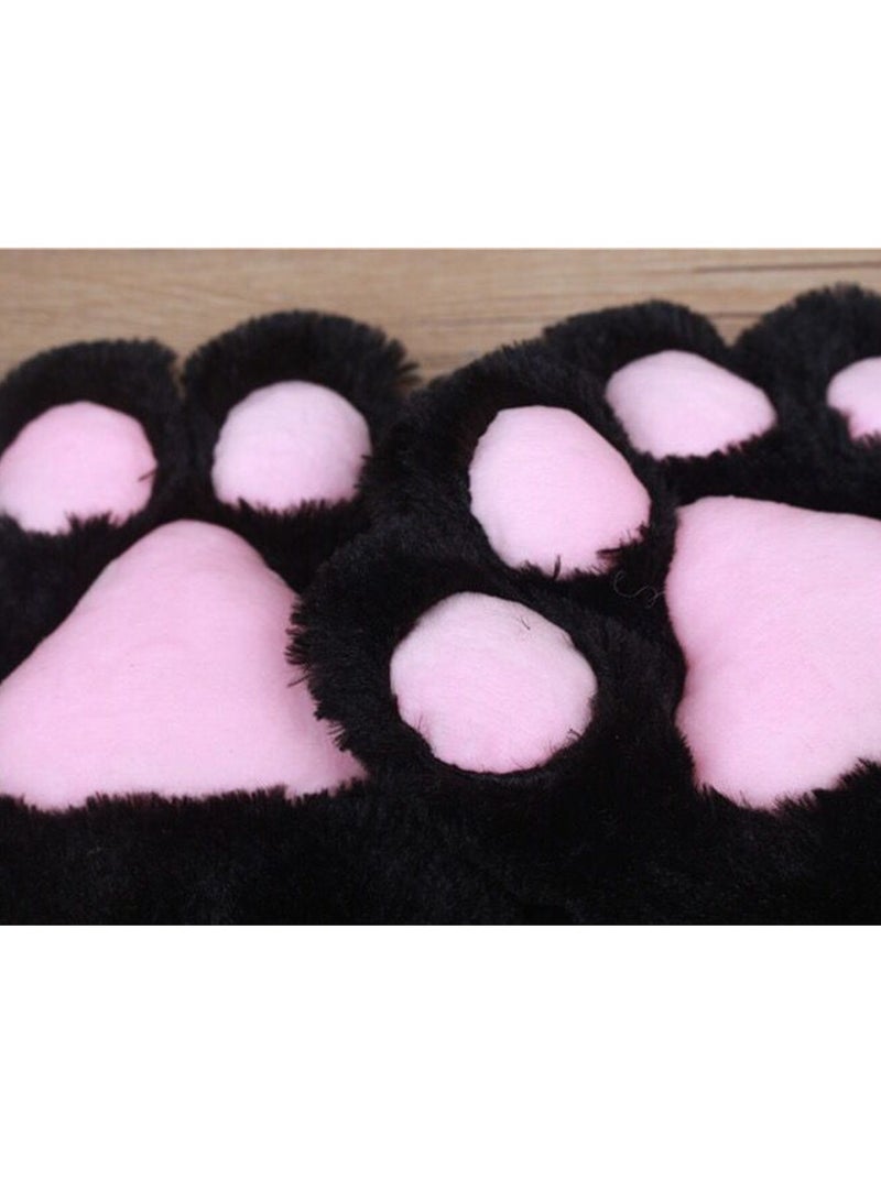 Cat claw gloves 5-piece set maid cat girl cat claw bow tie anime cos accessories gloves - Image 2