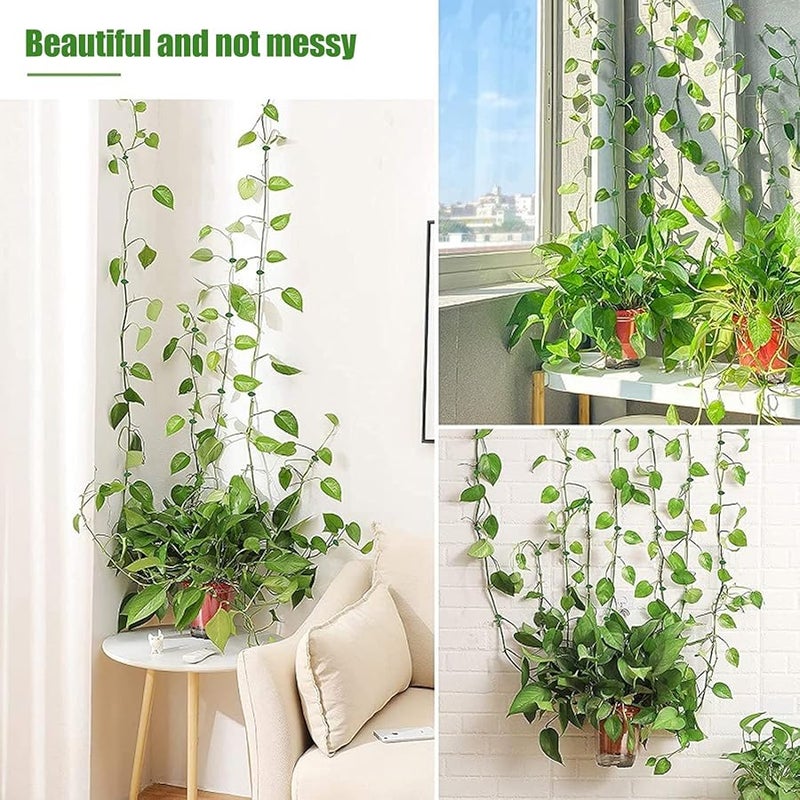 Resilient Plastic Plant Climbing Wall Clips 100PCS Strong Suction Base for Rattan Wires Cables - Image 4