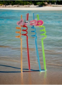 Home Ezz Colorful drinking straw 26 cm  - Image 2