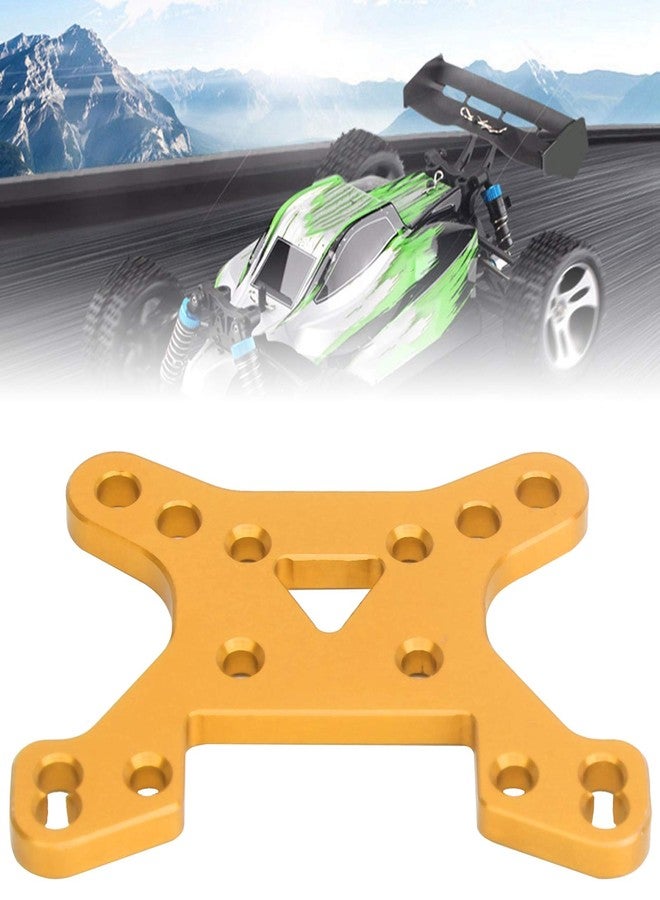 Naroote Car Tower, Shock Absorber Plate, PShock Tower Damper Aluminum Alloy Lightweight Front Rear Shock Tower for RC Car Spare Parts for Wltoys 144001 1/14(Golden Y) - Image 3