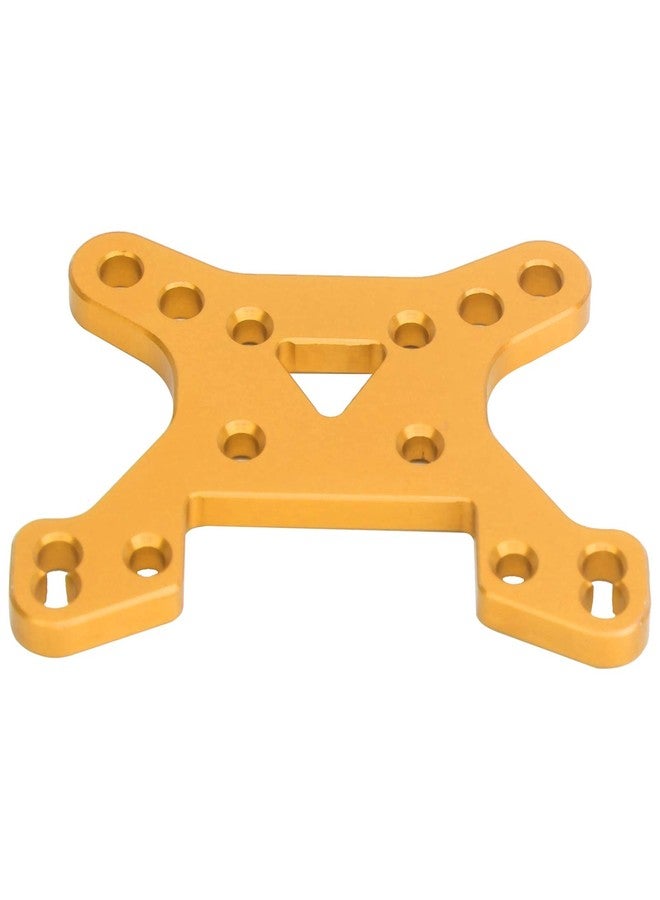 Naroote Car Tower, Shock Absorber Plate, PShock Tower Damper Aluminum Alloy Lightweight Front Rear Shock Tower for RC Car Spare Parts for Wltoys 144001 1/14(Golden Y) - Image 1