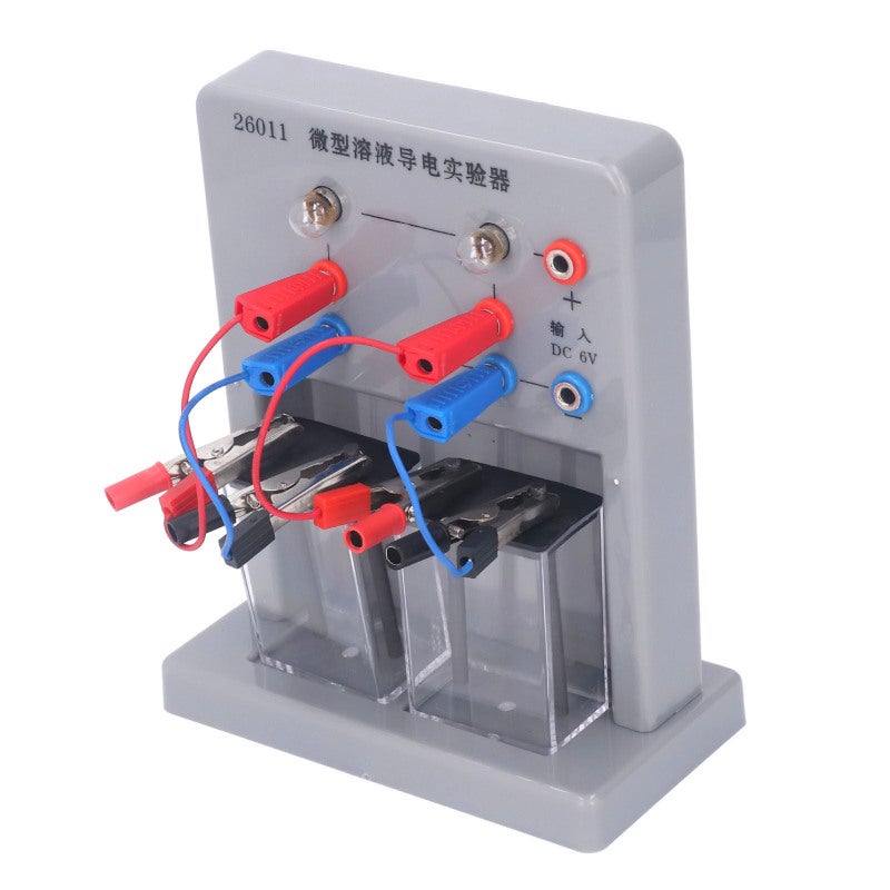 Conductivity Tester: PVC Housing LED Indication - 6Pcs Wire Clamps Solution Conductivity Detector for Middle School Chemistry Teaching & Experiment - Image 5