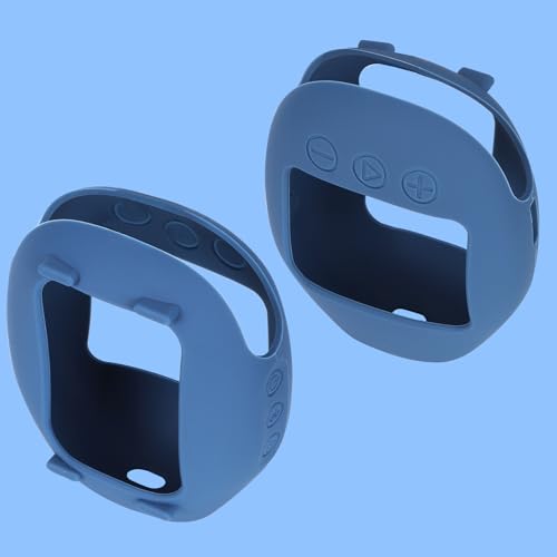 Lebakort Silicone Cover Compatible with JBL Clip 5 Portable Speaker (Blue Cover) - Image 3