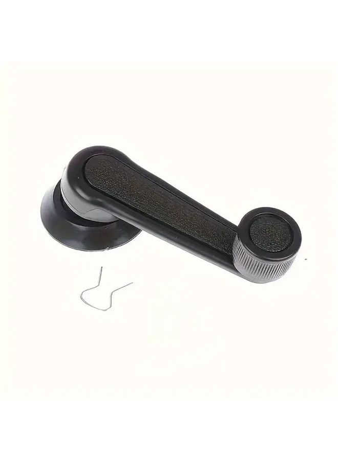 Grey 2pcs Car Window Crank Handles Easy Install Manual Roller for Most Vehicles - Image 3