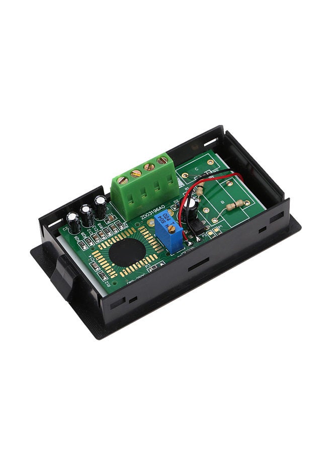 LCD DC 100A Digital Display LED Panel Ammeter/ AMP Ampere Meter with 100A/75mV Shunt Resistor