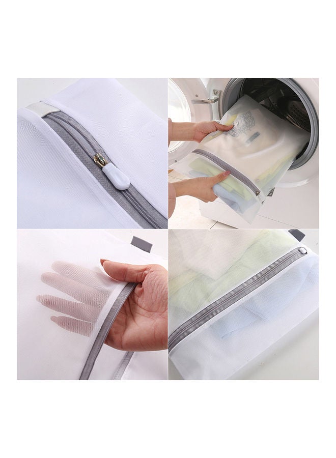 نيبمينينت حقيبة غسيل بسحّاب. لون أبيض - Image 3