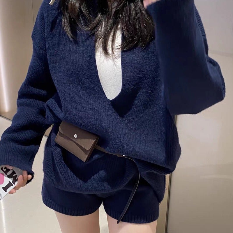 Korean Style Ins Style Suede Waist Bag Spring and Summer Portable Waist Hanging Small Square Bag Small Blogger Wearing Waist Bag - Image 2