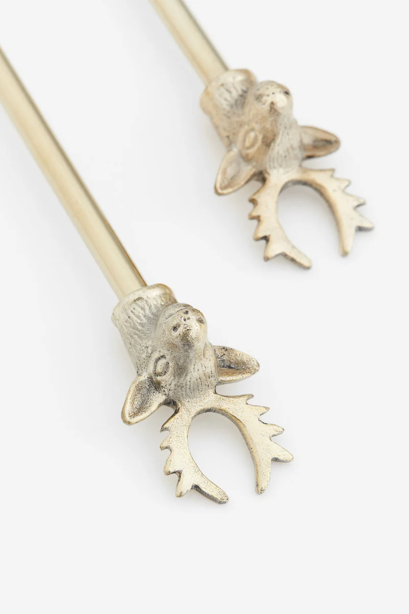 H&M Metal salad servers