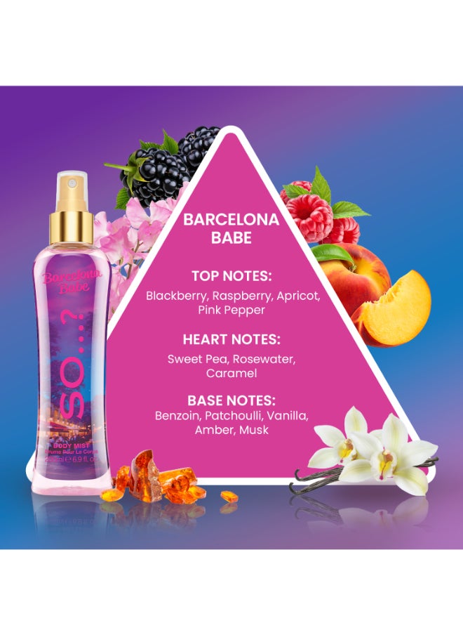 So..? - بخاخ عطر للجسم من Summer Escapes للنساء برشلونة بيب 200 مل - Image 1