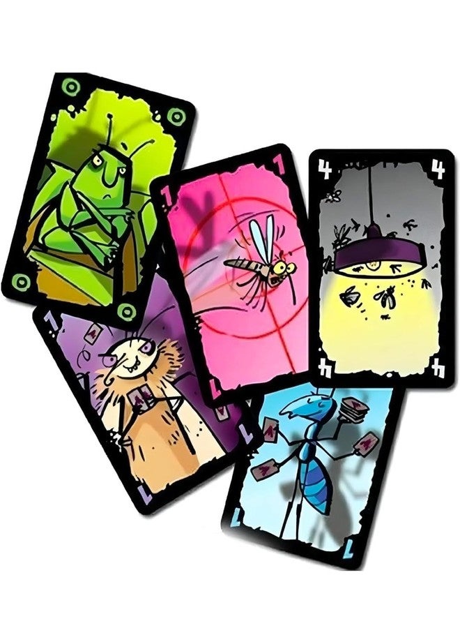 Artnery Cheating Moth Card Game, Bluffing and Fast Reactions, Funny Party Game, for Ages 7+, 3-5 Players, 30 Min Playtime - Image 4