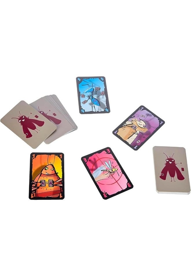 Artnery Cheating Moth Card Game, Bluffing and Fast Reactions, Funny Party Game, for Ages 7+, 3-5 Players, 30 Min Playtime - Image 3