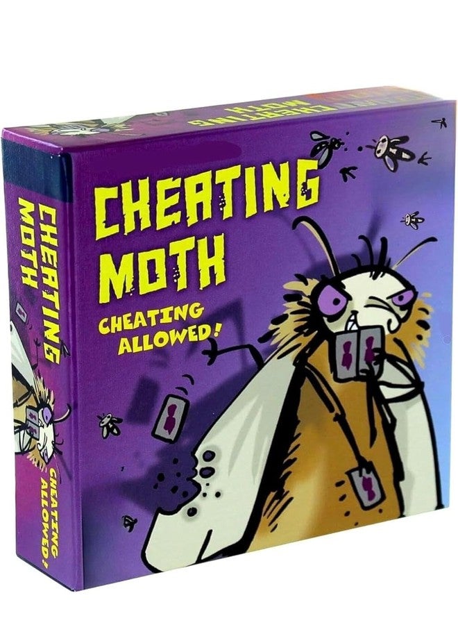 Artnery Cheating Moth Card Game, Bluffing and Fast Reactions, Funny Party Game, for Ages 7+, 3-5 Players, 30 Min Playtime - Image 1