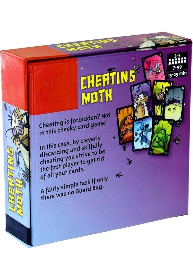 Artnery Cheating Moth Card Game, Bluffing and Fast Reactions, Funny Party Game, for Ages 7+, 3-5 Players, 30 Min Playtime - Image 2