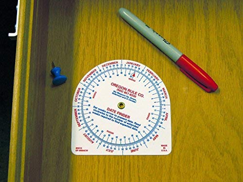 Oregon Rule Co. Date Finder – Rotating Calendar Calculator - 5 Pack - Image 3
