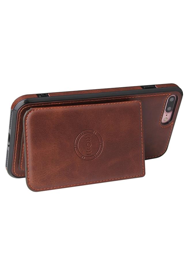 اس-توب جراب مغناطيسي من جلد العجل لهاتف iPhone 8 Plus / 7 Plus - Image 4