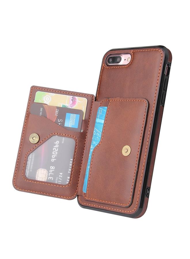 اس-توب جراب مغناطيسي من جلد العجل لهاتف iPhone 8 Plus / 7 Plus - Image 5