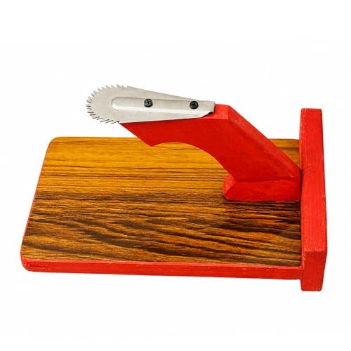 MEXZA™ Wooden Table Top Coconut Scraper Chirava Grater Thengai Thuruvi - Image 2